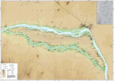 Map of Mograt Island © Mathias Ritter